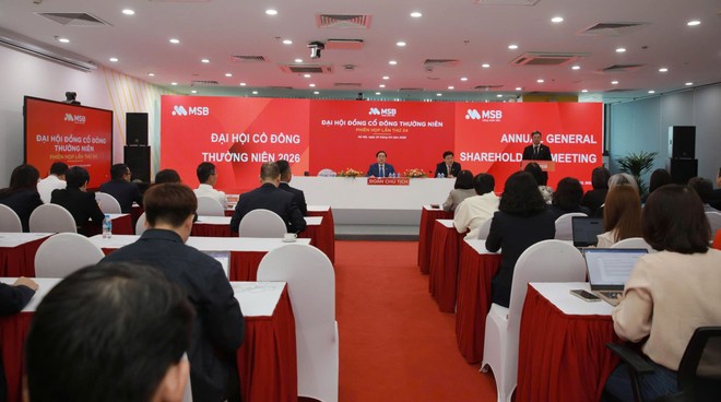 ĐHCĐ MSB 2026: Quý I/2026 đạt lợi nhuận 1.890 tỷ đồng, kế hoạch mở rộng chức năng cho TNEX 