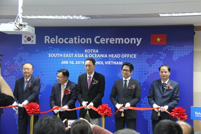 KOTRA đã rời trụ sở KOTRA Đông Nam Á và Châu Đại Dương từ Singapore về Hà Nội