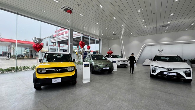 Nhiều ô tô Vinfast nằm trong nhóm bán chạy nhất tháng 2.