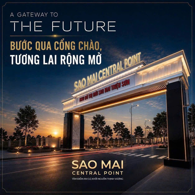 Sao Mai Central Point góp phần mở rộng không gian đô thị hiện đại tại trung tâm Triệu Sơn.