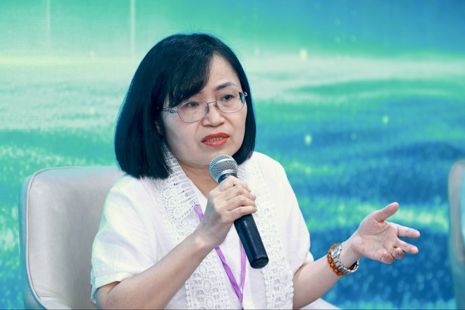 Bà Lê Hằng - Phó Tổng thư ký VASEP. Ảnh: Chí Cường