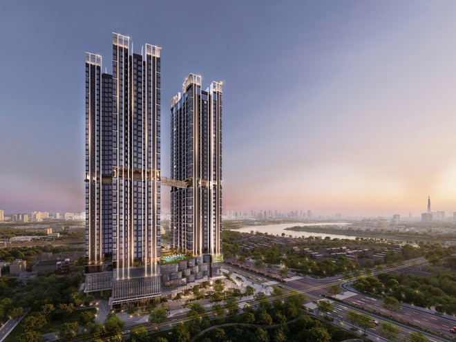 Phối cảnh dự án Khu căn hộ cao cấp The Emerald Boulevard