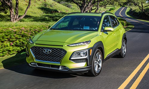 Hyundai Kona 2018 bán ra tại Mỹ từ tháng 3 với giá khởi điểm 19.500 USD.
