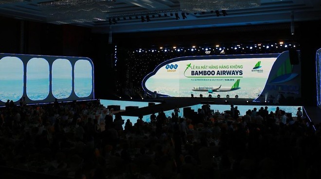 Tập đoàn FLC chính thức ra mắt Hãng hàng không Bamboo Airways