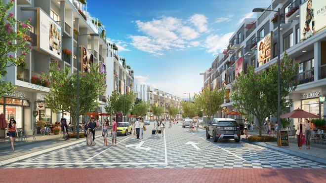 Sản phẩm shophouse của The Manor Central Park sở hữu thiết kế tối ưu công năng “3 trong 1”.