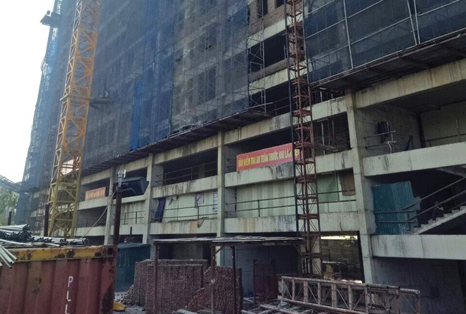 Dự án DCS Tower vẫn đang dang dở.