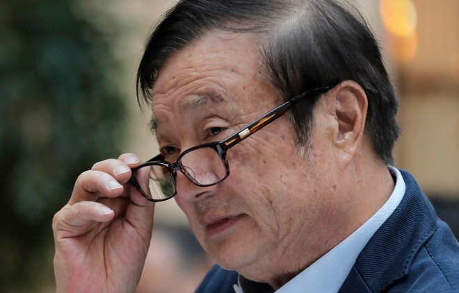 Giám đốc điều hành và người sáng lập Huawei Nhậm Chính Phi. (Nguồn: AP)