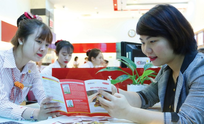 Manulife, AIA, Dai-ichi Life Việt Nam, Prudential, MB Ageas Life là những công ty bảo hiểm Top đầu thị trường về doanh thu phí mới đến từ kênh 
bancassurance.