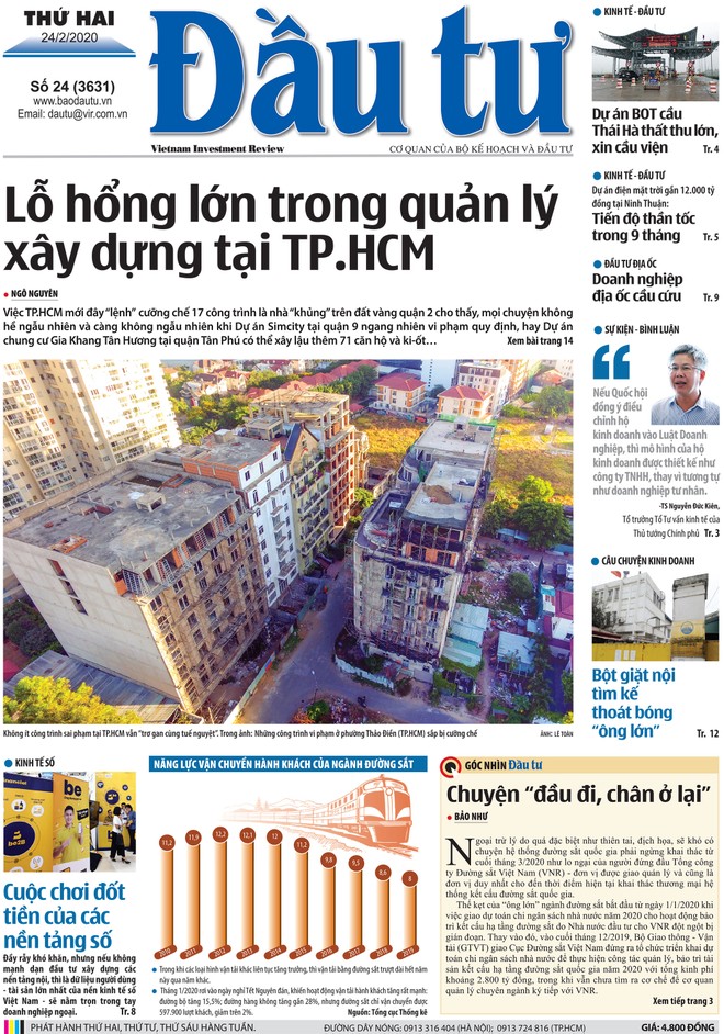 Đầu tư số 24/2020