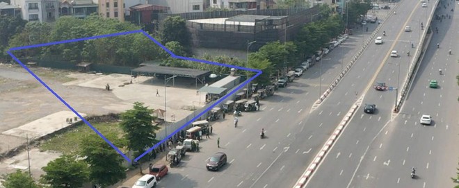 Khu đất đang gây ra tranh chấp giữa các bên. Ảnh: Dũng Minh.