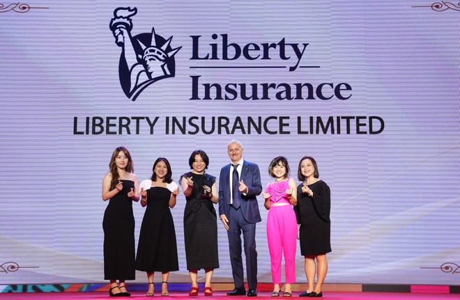 Liberty trở thành công ty bảo hiểm phi nhân thọ đầu tiên tại Việt Nam đạt giải thưởng “Nơi làm việc tốt nhất châu Á”