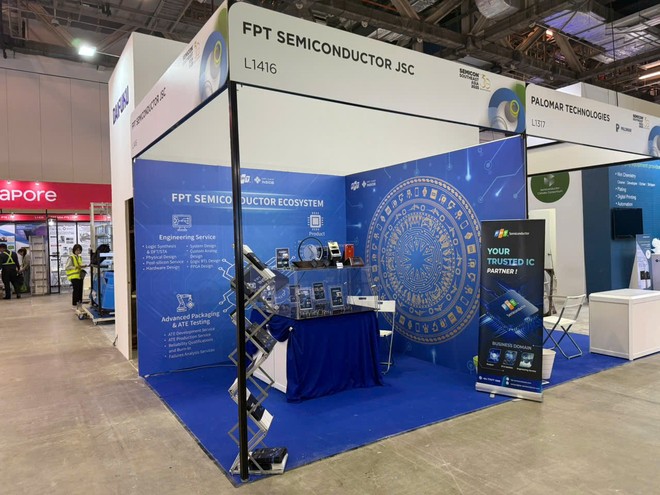 FPT giới thiệu hệ sinh thái “FPT Chip Inside” tại Triển lãm SEMICON SEA 2025 tại Singapore.
