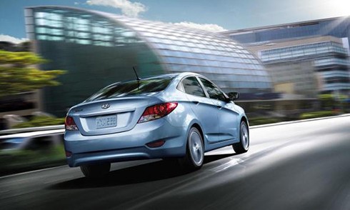 Hyundai Accent 2014, một trong những mẫu xe có tỉ lệ tử vong cao nhất khi tai nạn xảy ra.