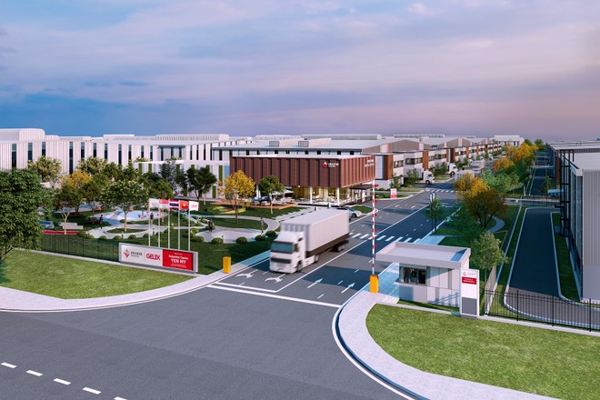 Phối cảnh Dự án Industrial Centre Yên Mỹ tại Khu công nghiệp Yên Mỹ, Hưng Yên.