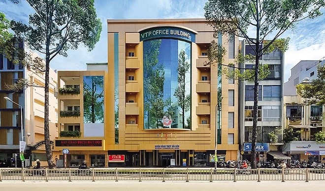 Trụ sở của Vạn Thịnh Phát tại số 193-203 Trần Hưng Đạo (quận 1, TP.HCM) là một trong những nơi “tập kết” tiền trái phiếu.