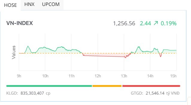 Thiếu động lực dẫn dắt, VN-Index chỉ có phiên hồi phục nhẹ