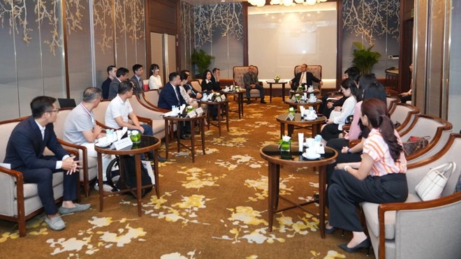 Buổi gặp mặt giữa ROX Group và Tập đoàn Sunwah trong khuôn khổ sự kiện