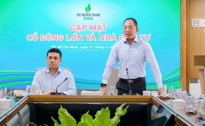 PVOIL gặp mặt các cổ đông lớn, quỹ đầu tư và công ty chứng khoán trước thềm Đại hội đồng cổ đông