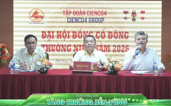 ĐHĐCĐ CIENCO4 (C4G): Đặt mục tiêu lợi nhuận 150 tỷ đồng, mở rộng lĩnh vực, kiểm soát rủi ro và dòng tiền