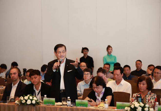 Theo KTS Ngô Viết Nam Sơn, Chủ tịch Ngo Viet Architects & Planners, khi bàn về quy hoạch 100 năm, điều quan trọng là sử dụng hợp lý các nguồn lực hiện có để thế hệ sau vẫn còn không gian và cơ hội phát triển. Ảnh: Trọng Tín.