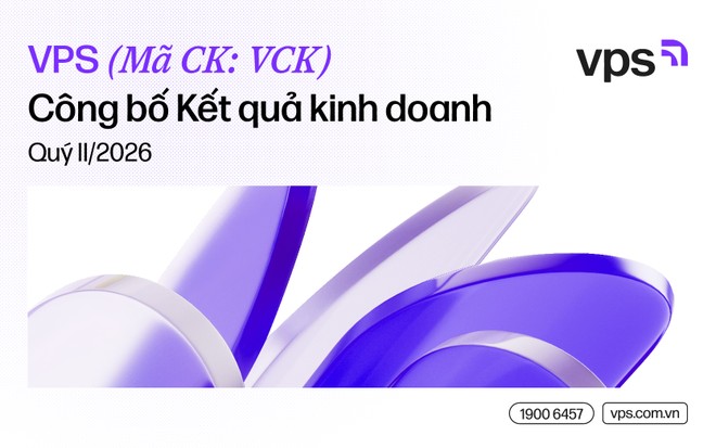 VPS báo lãi bán niên 2026 đạt 2.925 tỷ đồng, tăng 63% 
