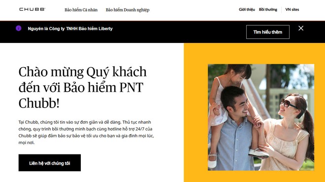 Bảo hiểm Liberty chính thức đổi tên thành Bảo hiểm Phi nhân thọ Chubb Việt Nam
