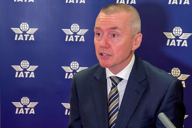 Willie Walsh, Tổng giám đốc Hiệp hội Vận tải Hàng không Quốc tế (IATA) 