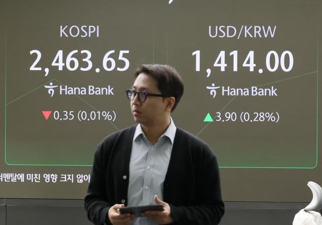 Dòng vốn toàn cầu đổ xô vào thị trường chứng khoán Hàn Quốc