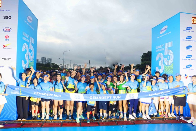 Giải Gemadept Run 2025 thu hút gần 5.000 vận động viên tham dự