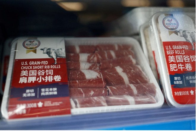 Trung Quốc áp thêm thuế đối với thịt bò nhập khẩu