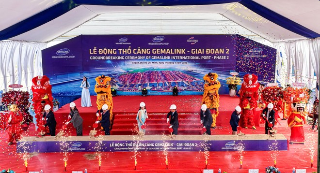 Động thổ dự án cảng Gemalink giai đoạn 2, nâng công suất lên hơn 3 triệu TEU/năm