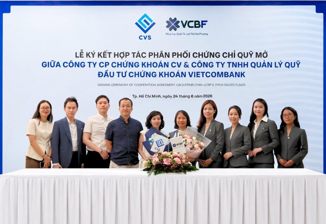 VCBF hợp tác cùng Công ty Chứng khoán CV phân phối chứng chỉ quỹ mở