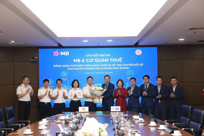 MB và Cục Thuế ký kết hợp tác chiến lược toàn diện. Lấy người nộp thuế làm trung tâm – Lấy chuyển đổi số làm nền tảng
