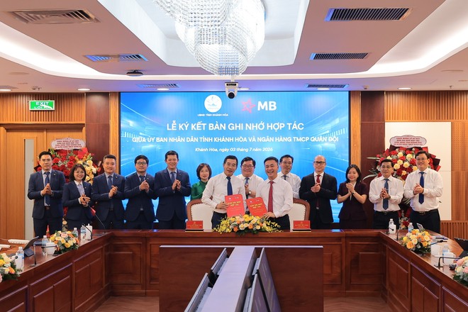 MB và UBND tỉnh Khánh Hòa ký kết Bản ghi nhớ hợp tác