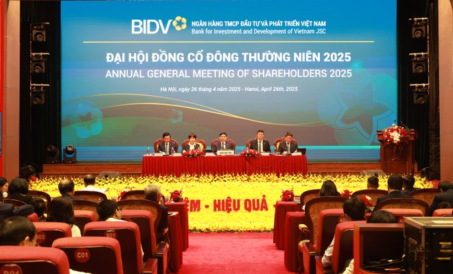ĐHĐCĐ BIDV (BID): Lợi nhuận trước thuế riêng lẻ quý I/2025 đạt 7.019 tỷ đồng