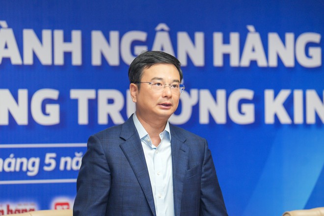 Phó Thống đốc Ngân hàng Nhà nước Việt Nam Phạm Thanh Hà phát biểu tại Toạ đàm