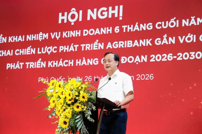 Ông Tô Huy Vũ, Bí thư Đảng ủy, Chủ tịch Hội đồng thành viên phát biểu chỉ đạo tại Hội nghị