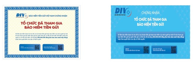 Biểu tượng tham gia BHTG tại các điểm giao dịch