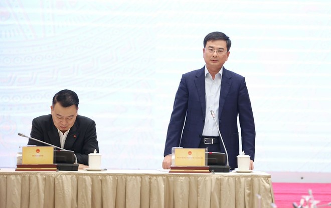 Phó Thống đốc NHNN Phạm Thanh Hà thông tin tại họp báo Chính phủ chiều 6/12