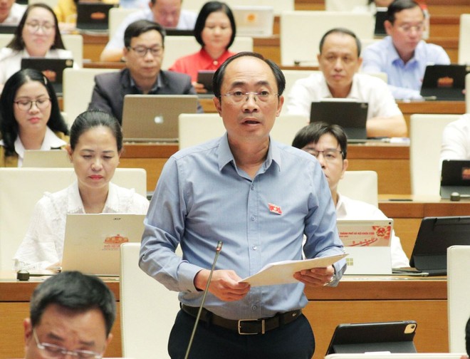 Đại biểu Lê Nhật Thành (TP. Hà Nội) cho rằng xử lý vi phạm kinh tế nên chuyển trọng tâm từ mục tiêu trừng phạt sang mục tiêu phục hồi và phát triển, nhưng vẫn bảo đảm tính nghiêm minh của pháp luật.