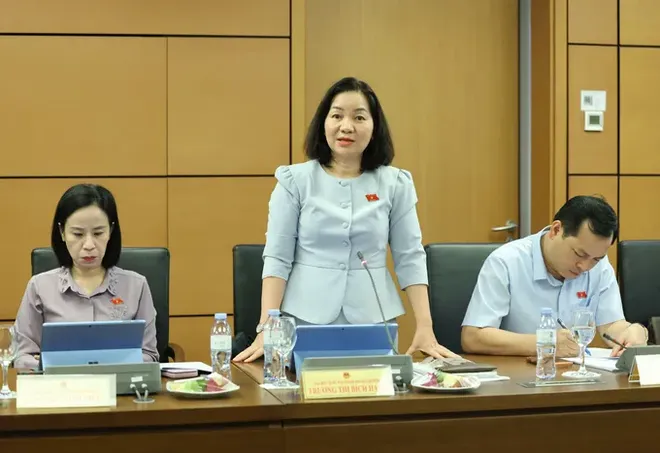Đại biểu Trương Thị Bích Hạnh (TP.HCM) đề nghị không đưa khái niệm “chung cư có thời hạn” vào dự thảo luật.