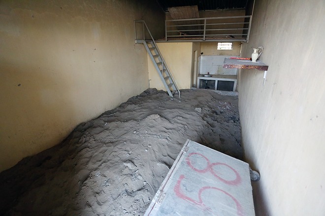 Ngôi nhà số 16, ngõ 3 đường Phương Canh bị bỏ hoang do dự án làm đường phục vụ xây dựng nhà tái định cư DD1, Xuân Phương, Nam Từ Liêm, Hà Nội