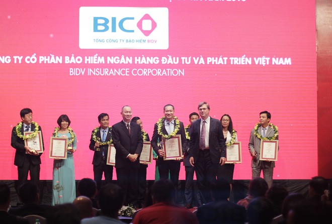 BIC lọt vào Top 10 công ty bảo hiểm phi nhân thọ uy tín nhất Việt Nam