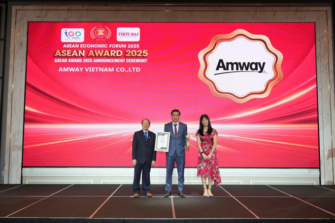 Amway Việt Nam khẳng định uy tín và vị thế dẫn đầu trong Top 5 doanh nghiệp tiêu biểu Asean