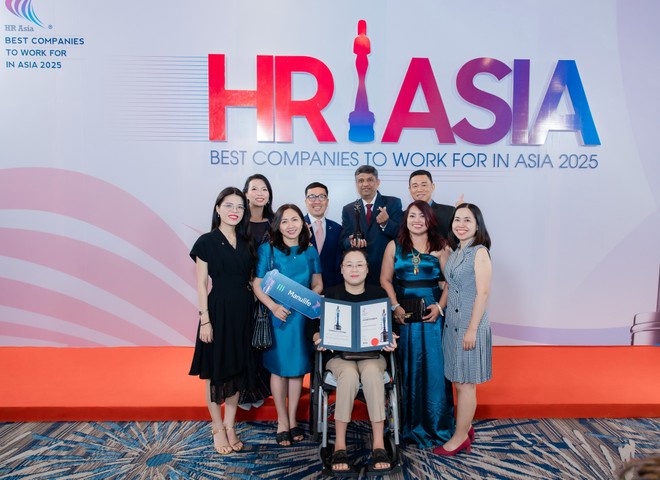 Manulife Việt Nam lần thứ 7 liên tiếp được vinh danh “Nơi làm việc tốt nhất châu Á” 