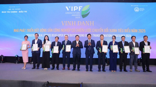 Vinh danh doanh nghiệp bất động sản công nghiệp tiên phong trong phát triển bền vững