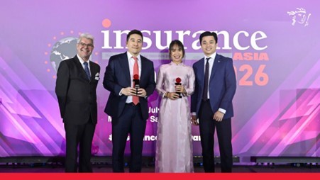 Prudential Việt Nam lập cú đúp tại Insurance Asia Awards 2026
