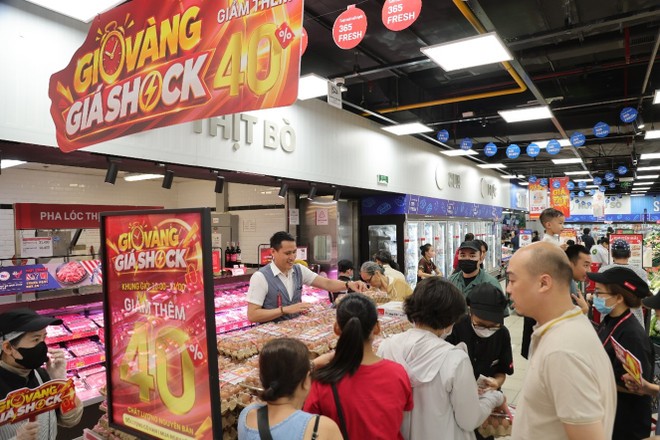  Hoạt động khuyến mại Giờ vàng giá sốc đang được triển khai rộng rãi tại tất cả các siêu thị LOTTE MART