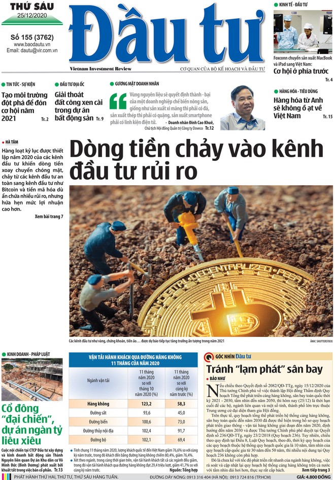 Báo Đầu tư số 155