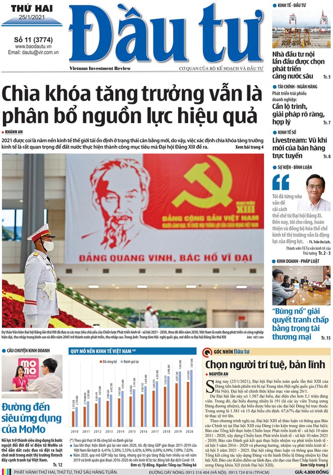 Báo Đầu tư số 11